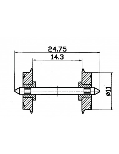 ROCO - 40199 ASSALE STANDARD H0