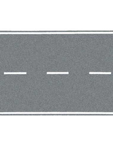 NOCH - 60703 Strada asfaltata grigia con segnaletica orizzontale