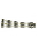PECO SL-E195 Scambio destro polarizzato. Cod. 75 Medium radius