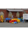 KIBRI 38662 - Set Deco scatole, merci su pallet