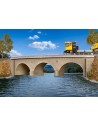 KIBRI 39722 Ponte ad arco curvo in pietra