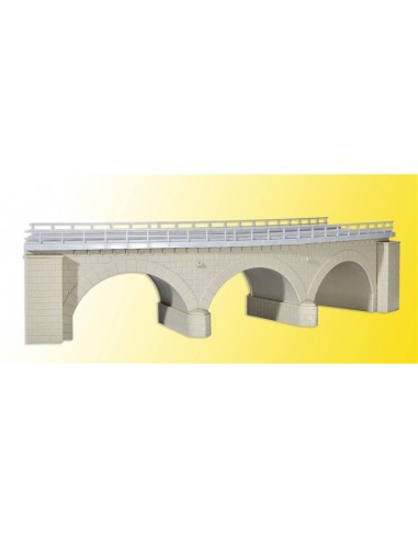 KIBRI 39722 Ponte ad arco curvo in pietra