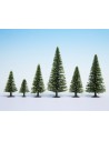NOCH 26826 - Alberi di abete rosso, 50 pezzi, alti 5-14 cm