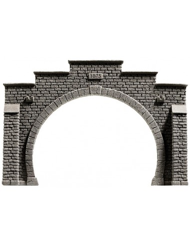 NOCH 34852 - Portale tunnel, Doppio binario (Scala N)