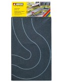 NOCH 60701 - Strada asfaltata curva 2 Pz.