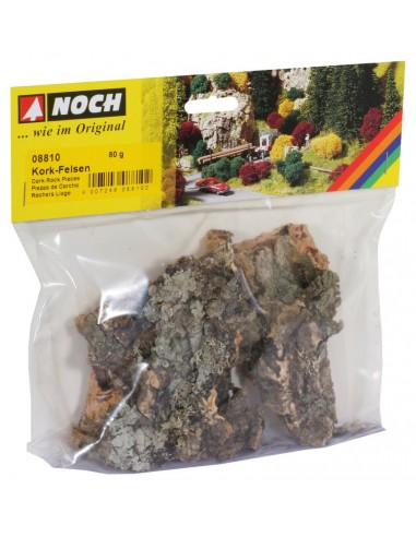 NOCH 08810 - Pezzi di roccia in sughero, 80g