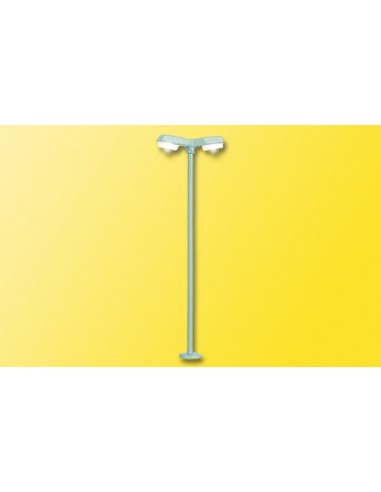  Lampione stradale moderno a 2 luci led (scala N)