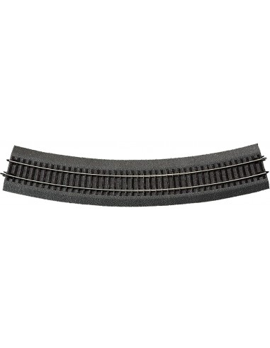 ROCO 42526 - Binario curvo R6 r 604,4mm 30° con massicciata