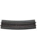 ROCO 42527 - Binario curvo R9, r 826,4mm  15° con massicciata
