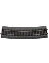 ROCO 42527 - Binario curvo R9, r 826,4mm  15° con massicciata