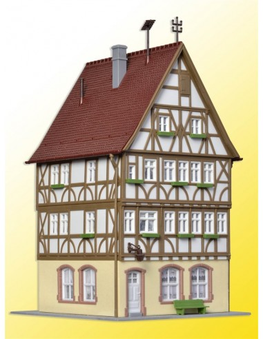 KIBRI 38903 - kit Casa a graticcio H0 sul mercato a Miltenberg