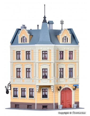 KIBRI 38296 - KIt Palazzina d'angolo "Haus am Wochenmarkt"