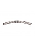 Peco ST-231 - BINARIO CURVO SETRACK R3 COD. 100, angolo a 45°